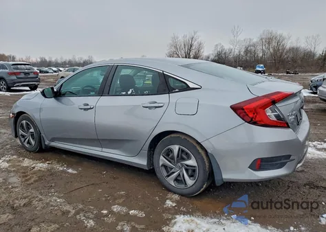 2020 Honda Civic Lx from USA, damaged, VIN 19XFC2F66LE021052